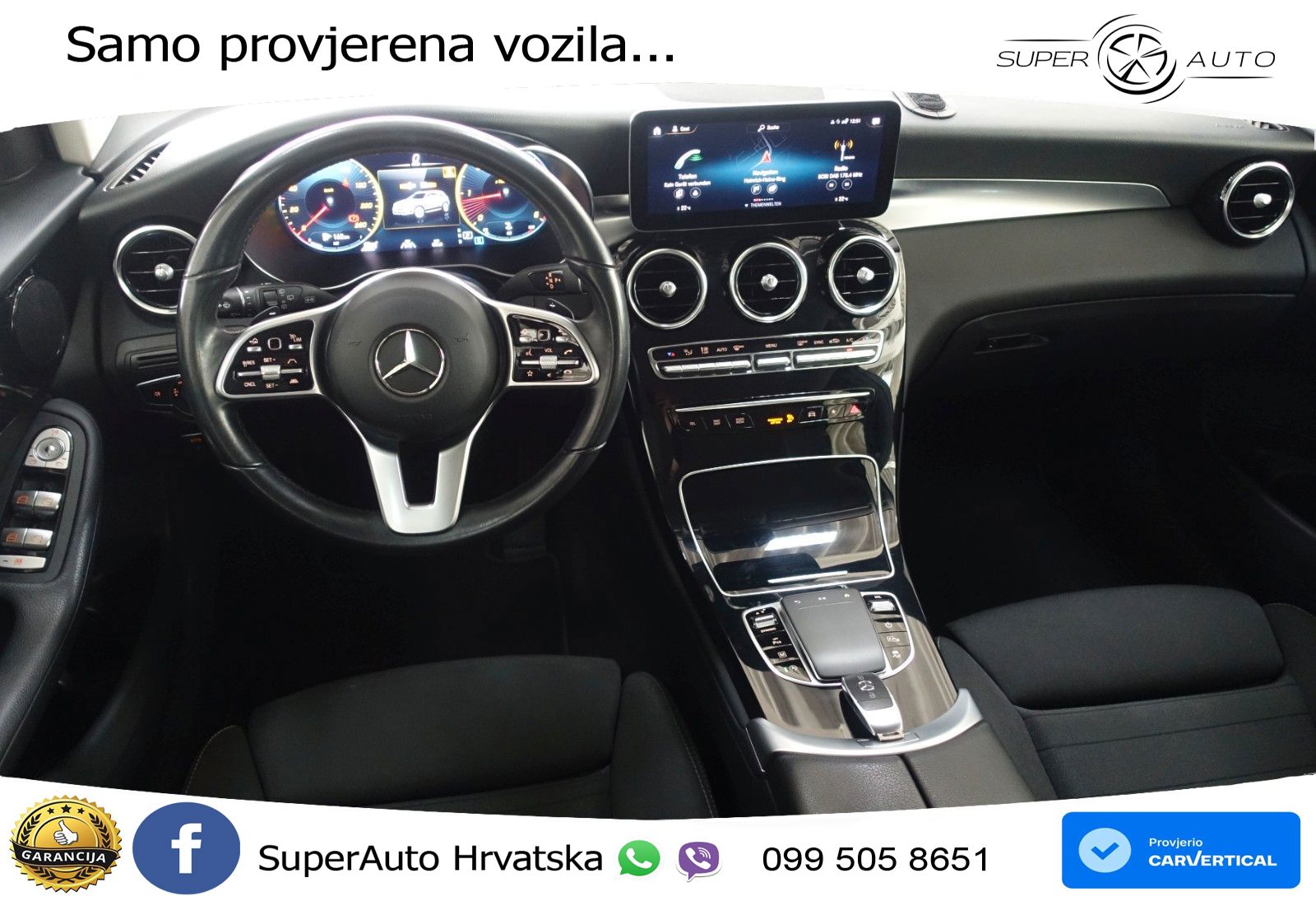 Mercedes GLC 220d (194 KS) 4MATIC G-TRONIC LED+GR SJED+ACC