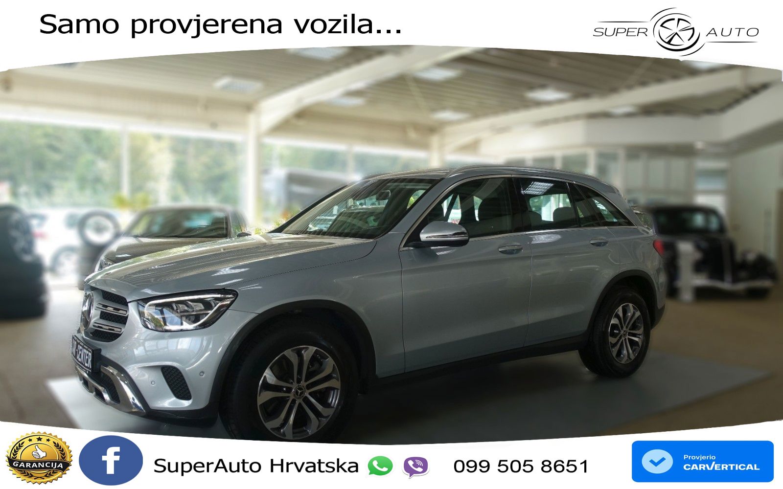 Mercedes GLC 220d (194 KS) 4MATIC G-TRONIC LED+GR SJED+ACC