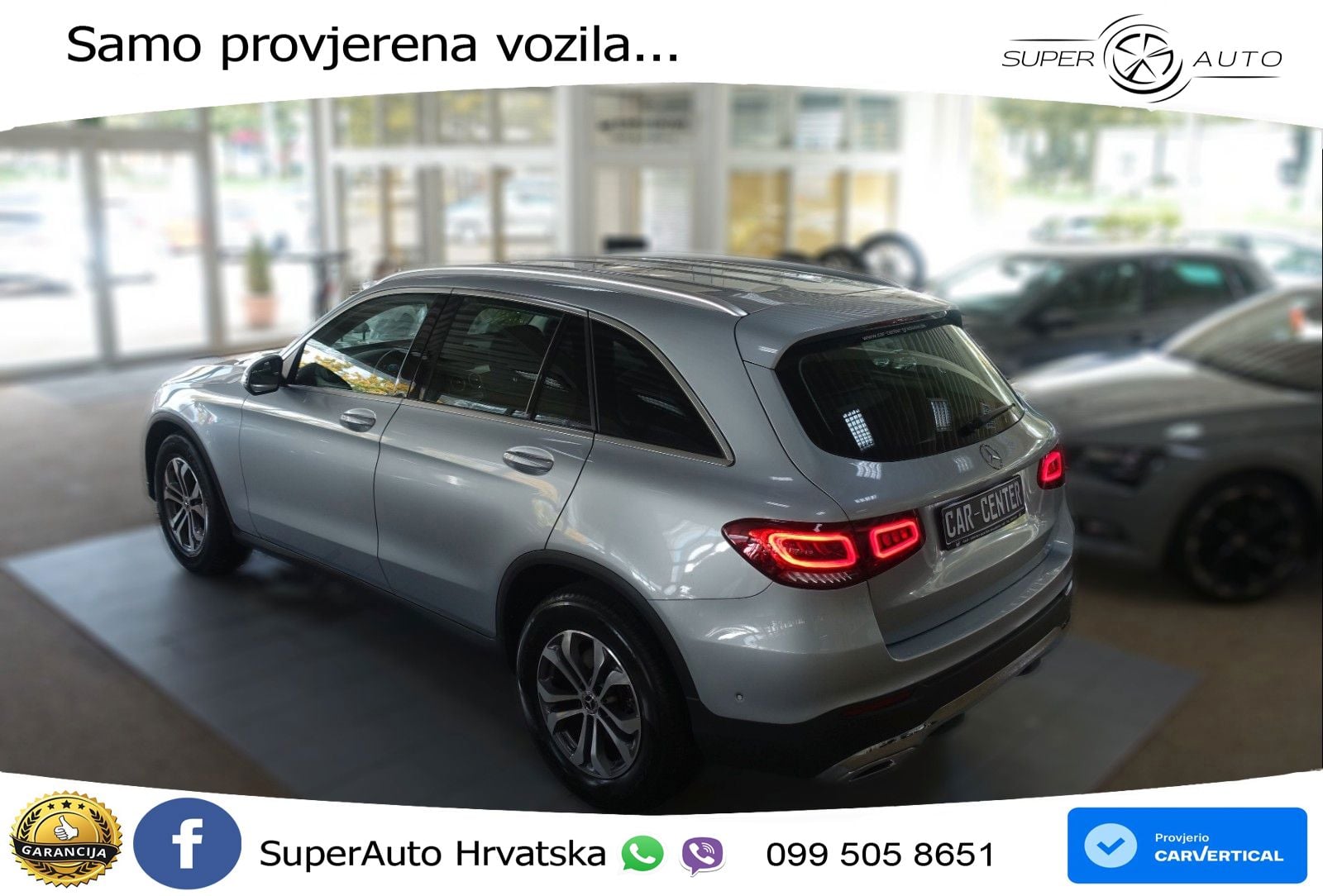 Mercedes GLC 220d (194 KS) 4MATIC G-TRONIC LED+GR SJED+ACC