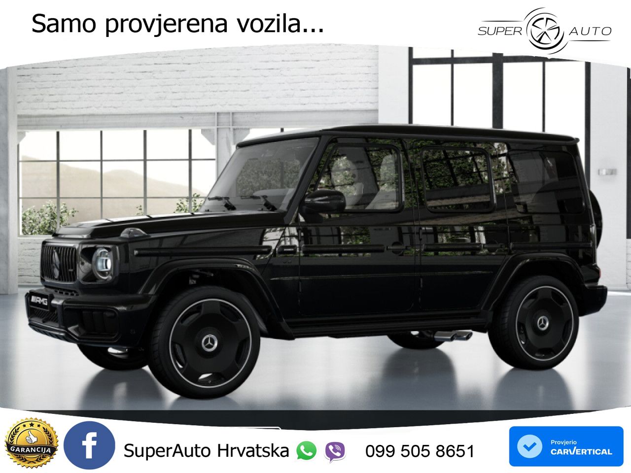 Mercedes AMG G 63 Long V8 (585 KS) 4MATIC 9G-TRONIC AMG SPEEDSHIFT TCT Superior LED+GR SJED+ACC
