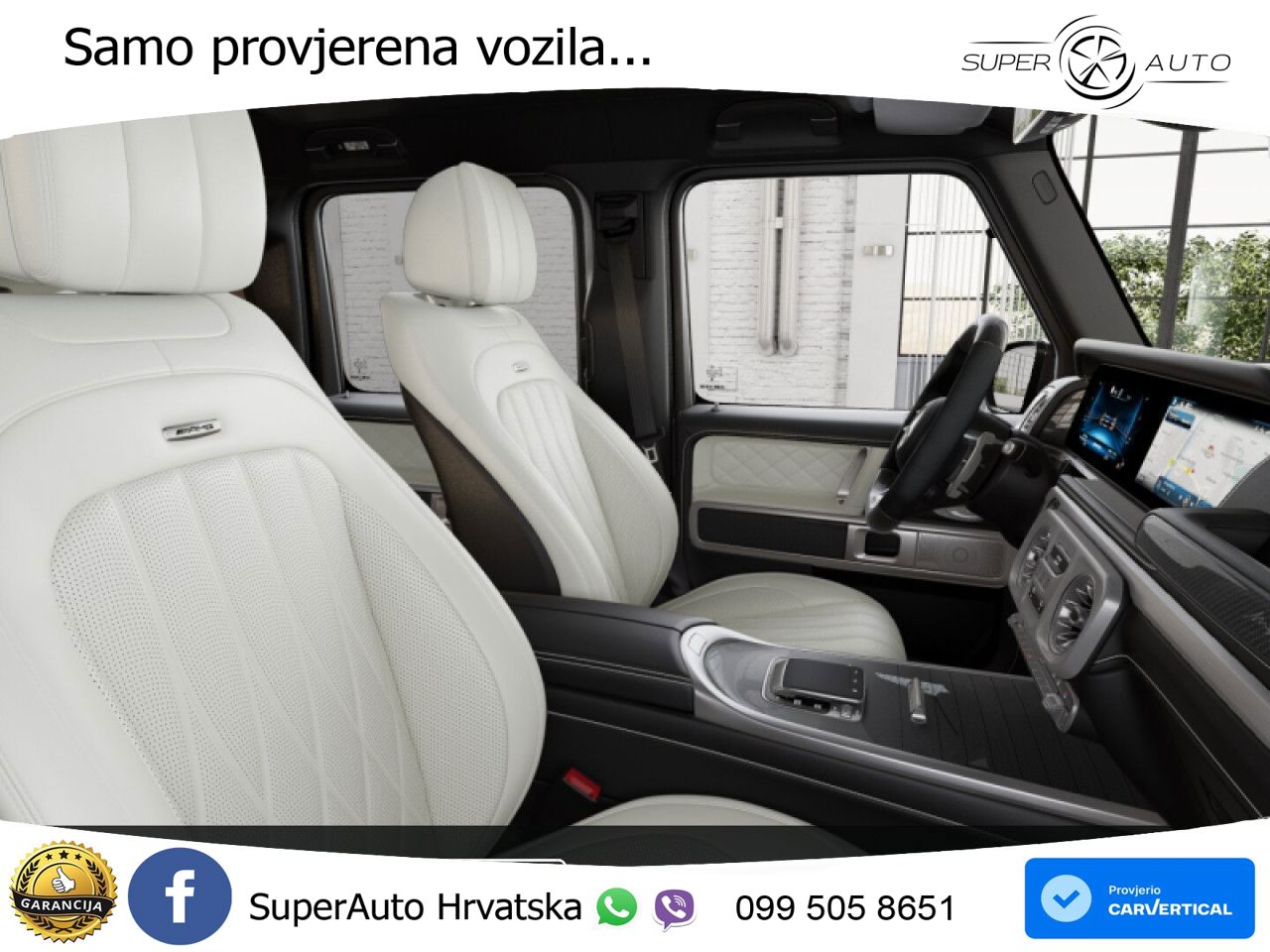 Mercedes AMG G 63 Long V8 (585 KS) 4MATIC 9G-TRONIC AMG SPEEDSHIFT TCT Superior LED+GR SJED+ACC