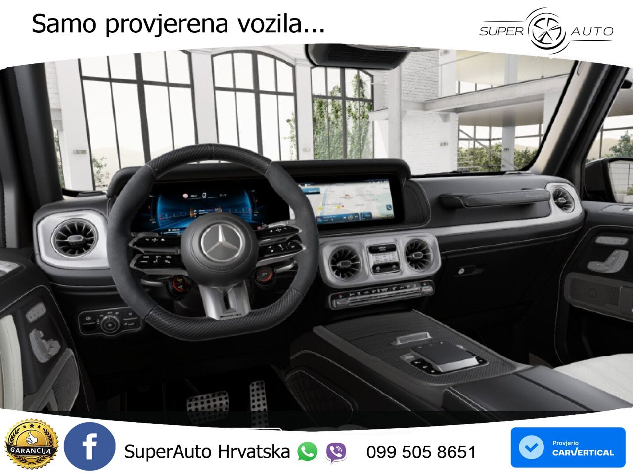 Mercedes AMG G 63 Long V8 (585 KS) 4MATIC 9G-TRONIC AMG SPEEDSHIFT TCT Superior LED+GR SJED+ACC