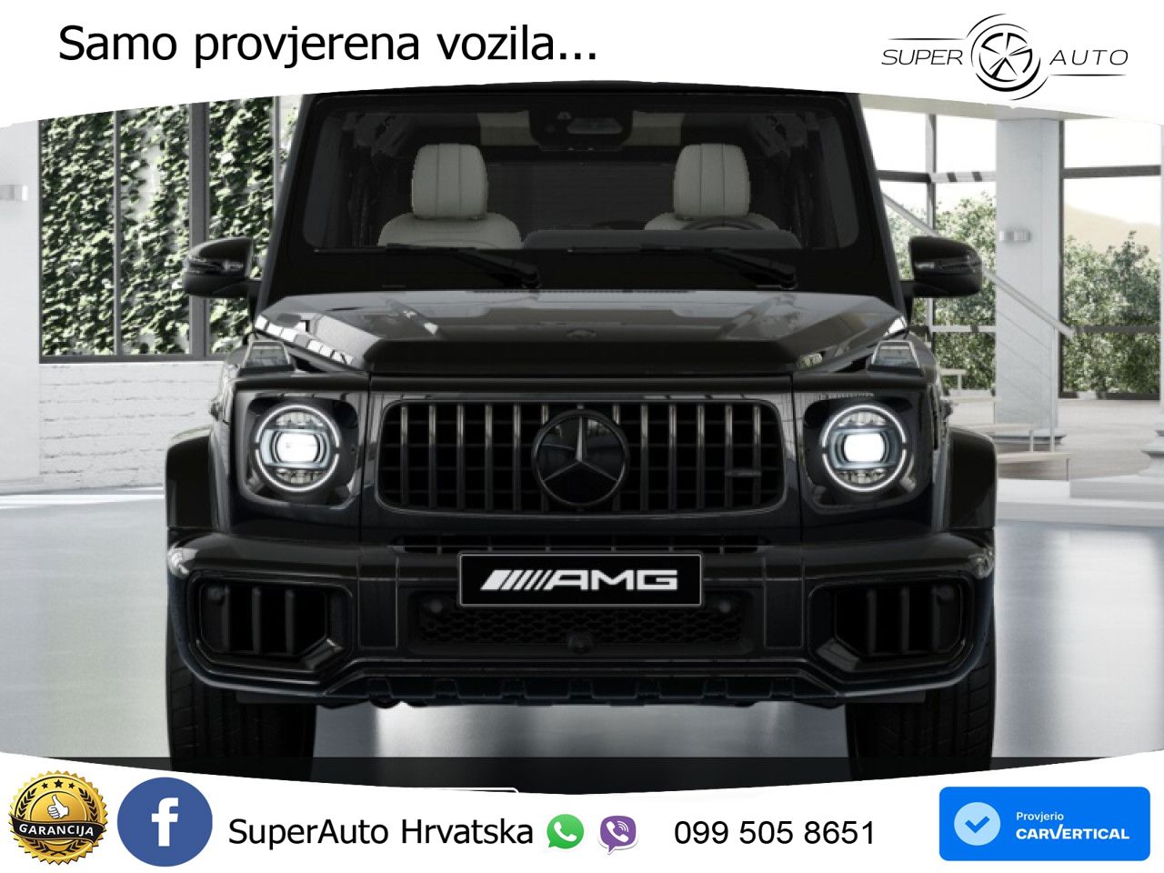 Mercedes AMG G 63 Long V8 (585 KS) 4MATIC 9G-TRONIC AMG SPEEDSHIFT TCT Superior LED+GR SJED+ACC