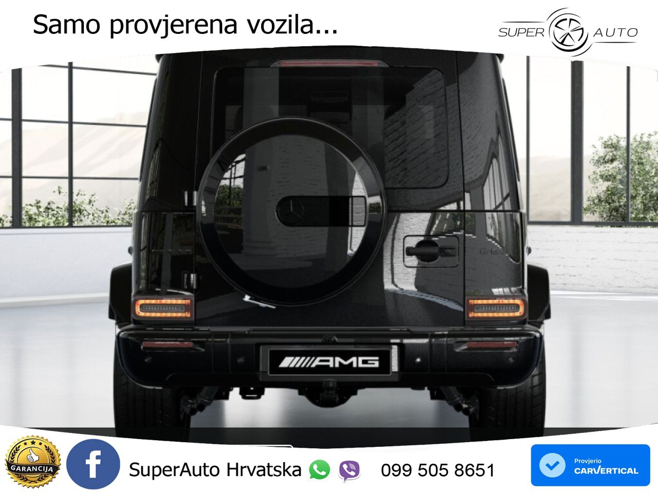 Mercedes AMG G 63 Long V8 (585 KS) 4MATIC 9G-TRONIC AMG SPEEDSHIFT TCT Superior LED+GR SJED+ACC