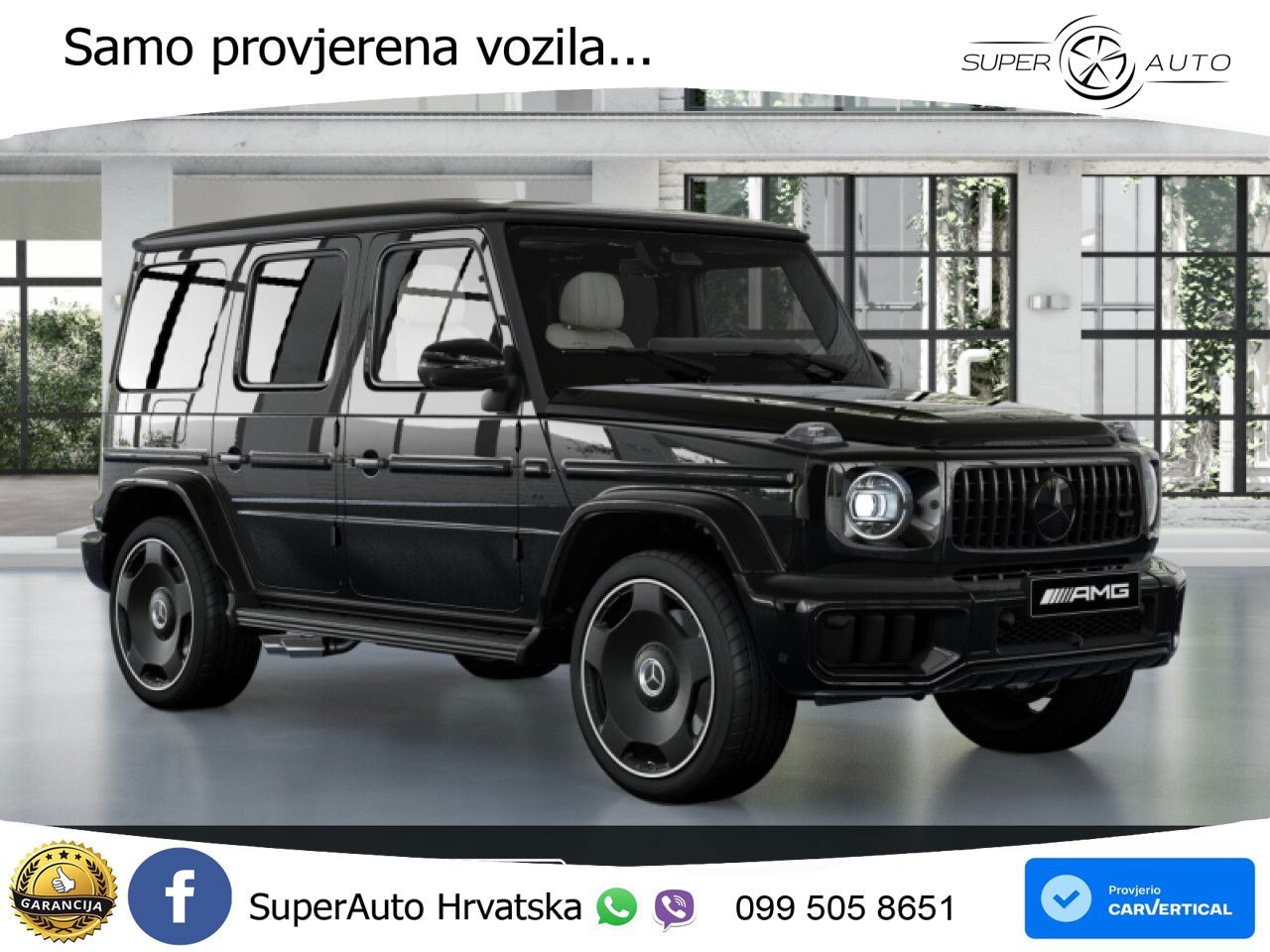Mercedes AMG G 63 Long V8 (585 KS) 4MATIC 9G-TRONIC AMG SPEEDSHIFT TCT Superior LED+GR SJED+ACC
