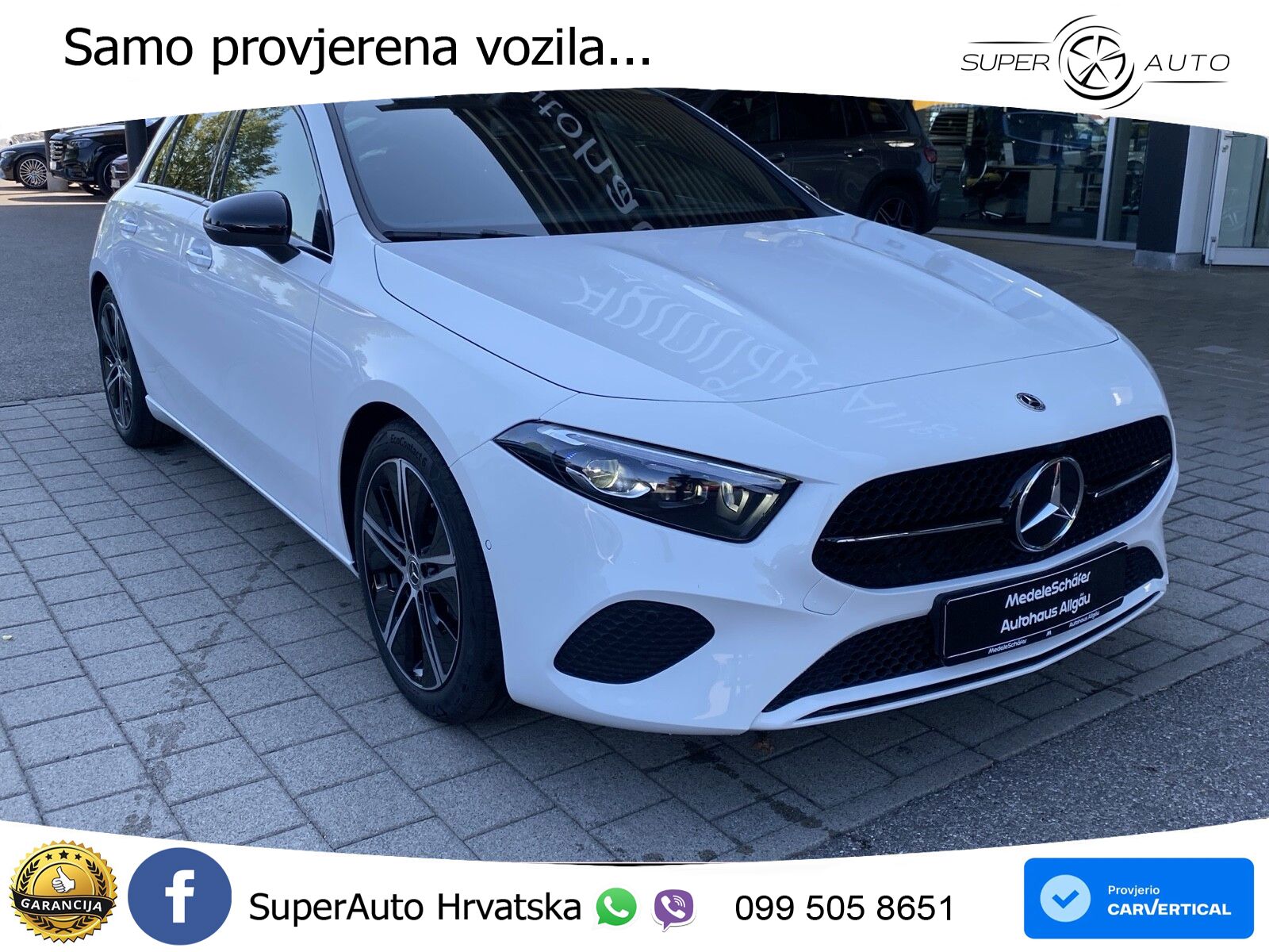 Mercedes-Benz A 200 7G-DCT LED+GR SJED+ACC