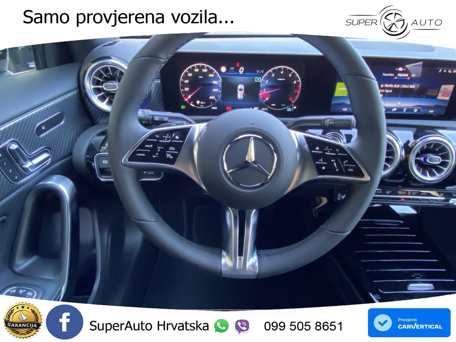 Mercedes-Benz A 200 7G-DCT LED+GR SJED+ACC