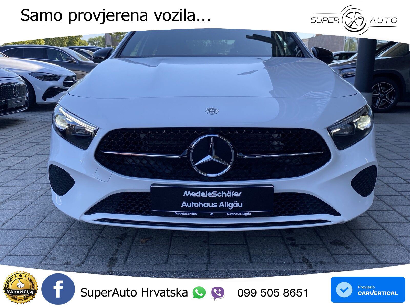 Mercedes-Benz A 200 7G-DCT LED+GR SJED+ACC