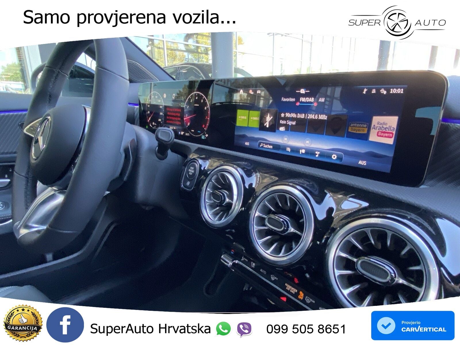 Mercedes-Benz A 200 7G-DCT LED+GR SJED+ACC