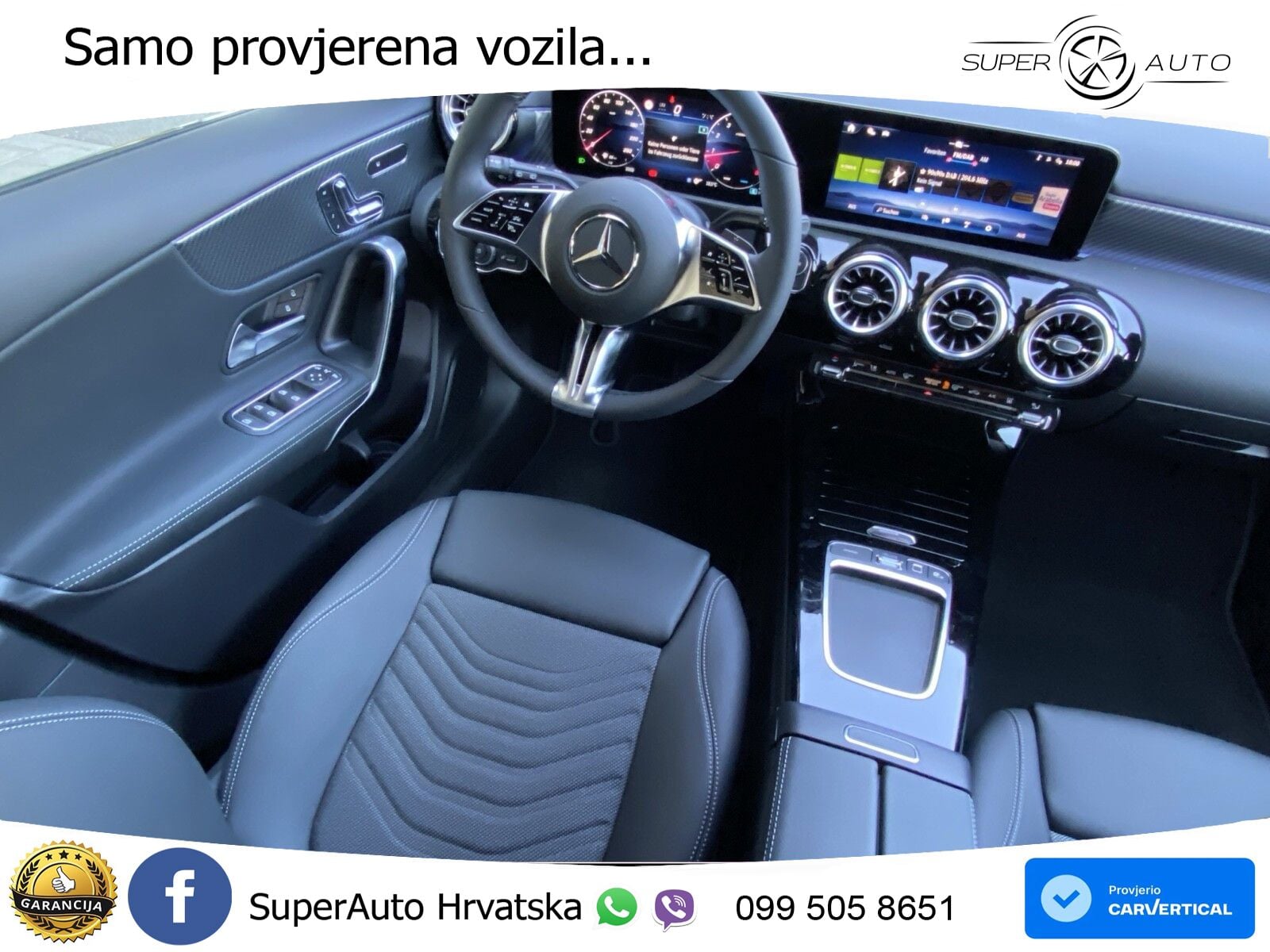 Mercedes-Benz A 200 7G-DCT LED+GR SJED+ACC