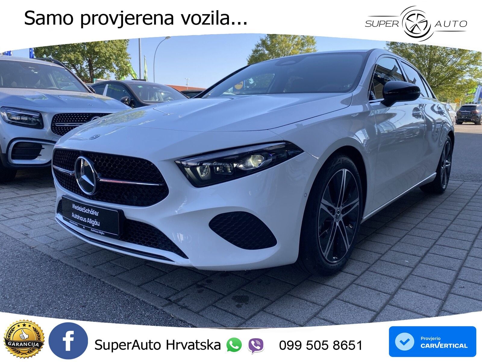 Mercedes-Benz A 200 7G-DCT LED+GR SJED+ACC