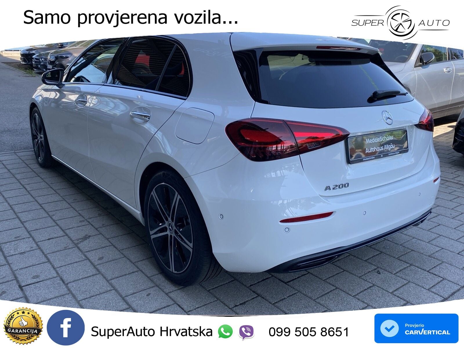 Mercedes-Benz A 200 7G-DCT LED+GR SJED+ACC