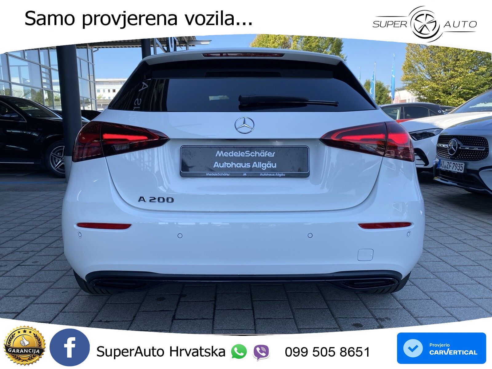 Mercedes-Benz A 200 7G-DCT LED+GR SJED+ACC