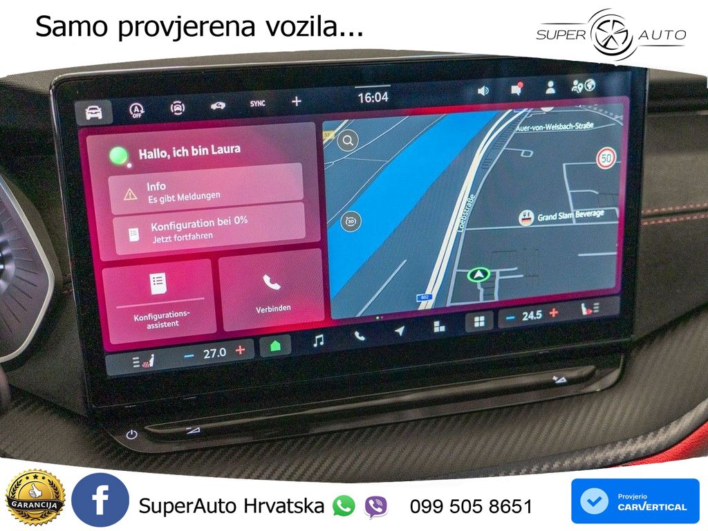 Škoda Octavia Combi RS 2.0 TSI (265 KS) DSG LED+GR SJED+ACC