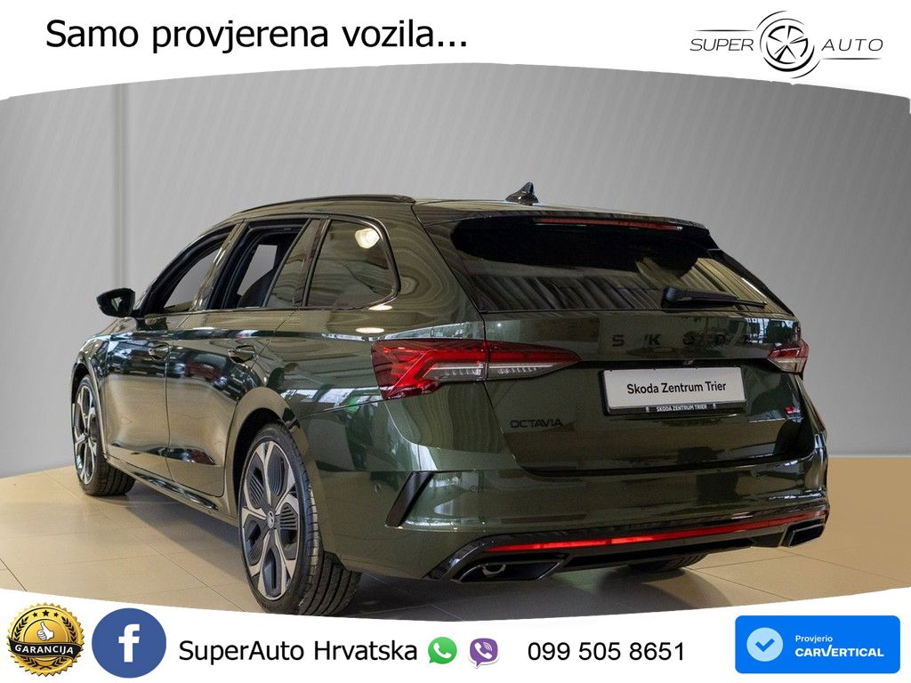 Škoda Octavia Combi RS 2.0 TSI (265 KS) DSG LED+GR SJED+ACC