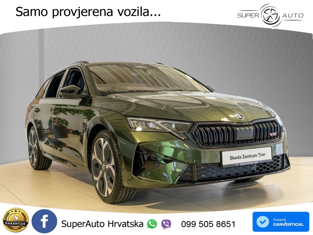 Škoda Octavia Combi RS 2.0 TSI (265 KS) DSG LED+GR SJED+ACC