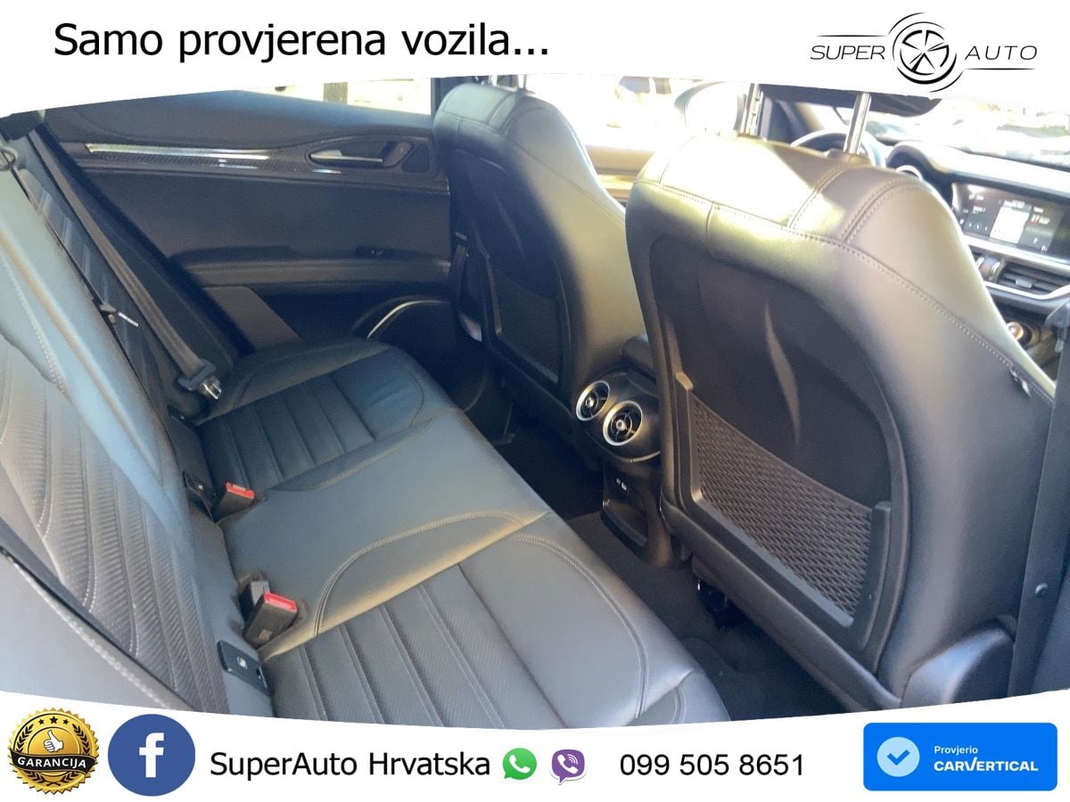 Alfa Romeo Stelvio Quadrifoglio 2.9 V6 Bi-Turbo (520 KS) Q4 Automatic LED+GR SJED+ACC