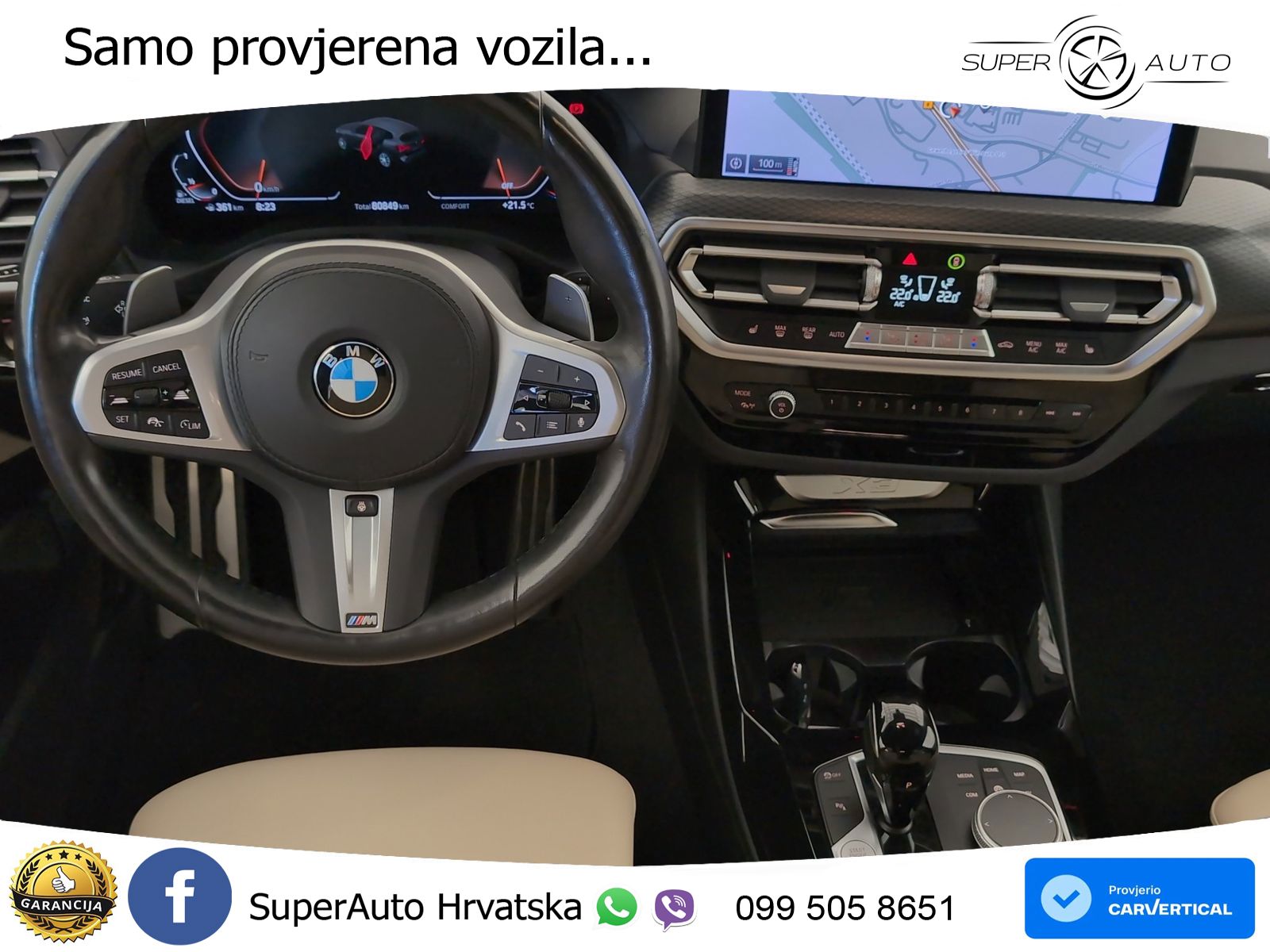 BMW X3 20d xDrive Steptronic M Sport LED+GR SJED+ACC