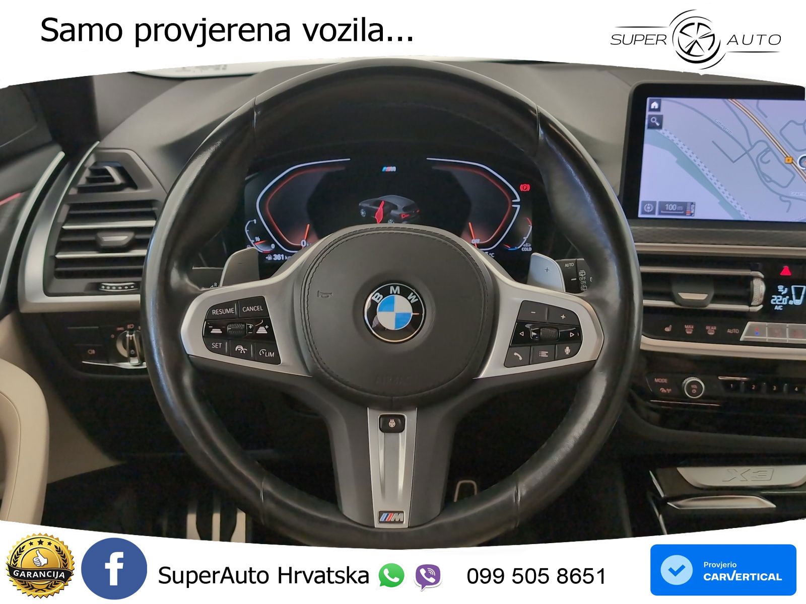 BMW X3 20d xDrive Steptronic M Sport LED+GR SJED+ACC