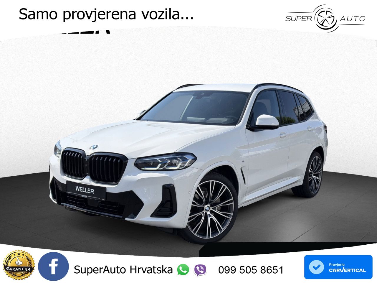 BMW X3 20d xDrive Steptronic M Sport LED+GR SJED+ACC
