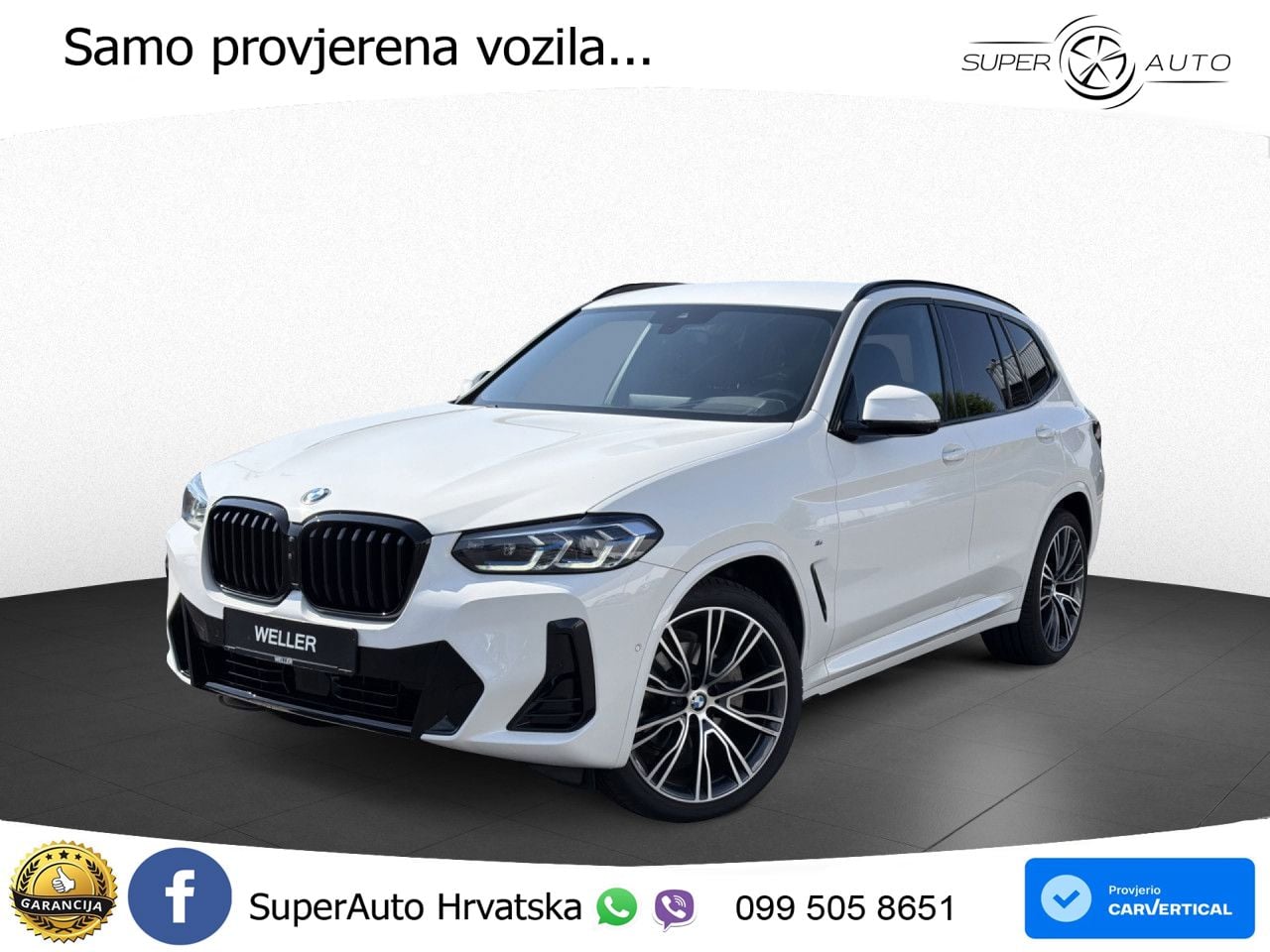 BMW X3 20d xDrive Steptronic M Sport LED+GR SJED+ACC