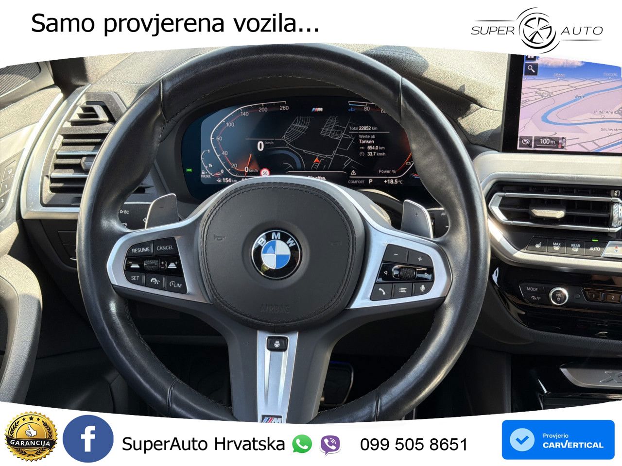 BMW X3 20d xDrive Steptronic M Sport LED+GR SJED+ACC