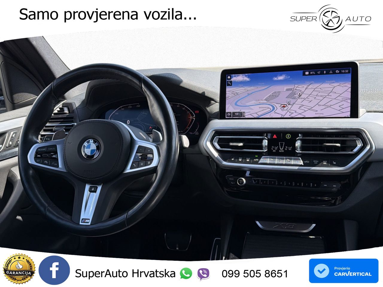 BMW X3 20d xDrive Steptronic M Sport LED+GR SJED+ACC