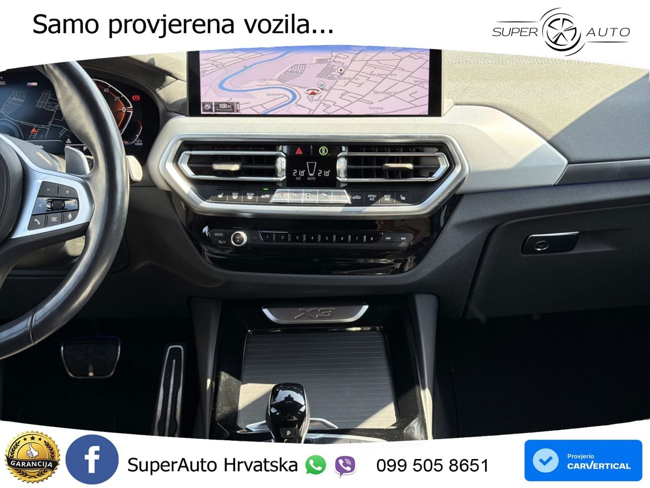 BMW X3 20d xDrive Steptronic M Sport LED+GR SJED+ACC
