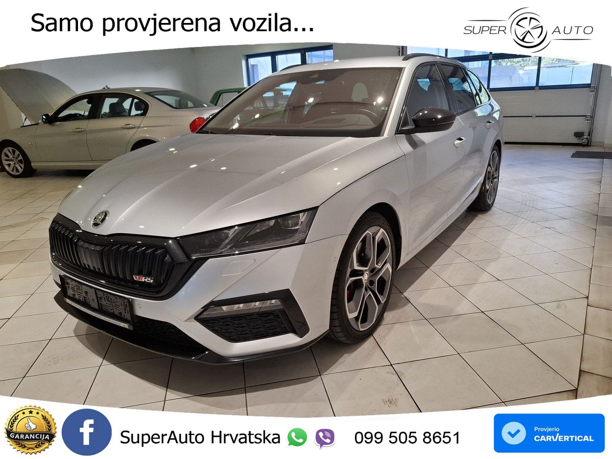 Škoda Octavia Combi RS 2.0 TSI (245 KS) DSG LED+GR SJED+ACC
