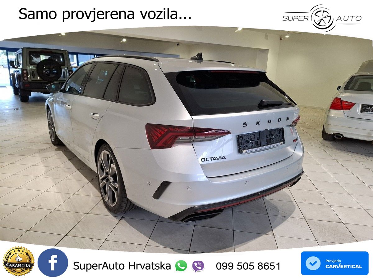 Škoda Octavia Combi RS 2.0 TSI (245 KS) DSG LED+GR SJED+ACC