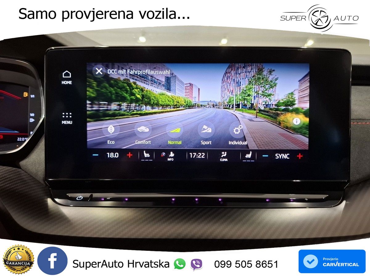 Škoda Octavia Combi RS 2.0 TSI (245 KS) DSG LED+GR SJED+ACC