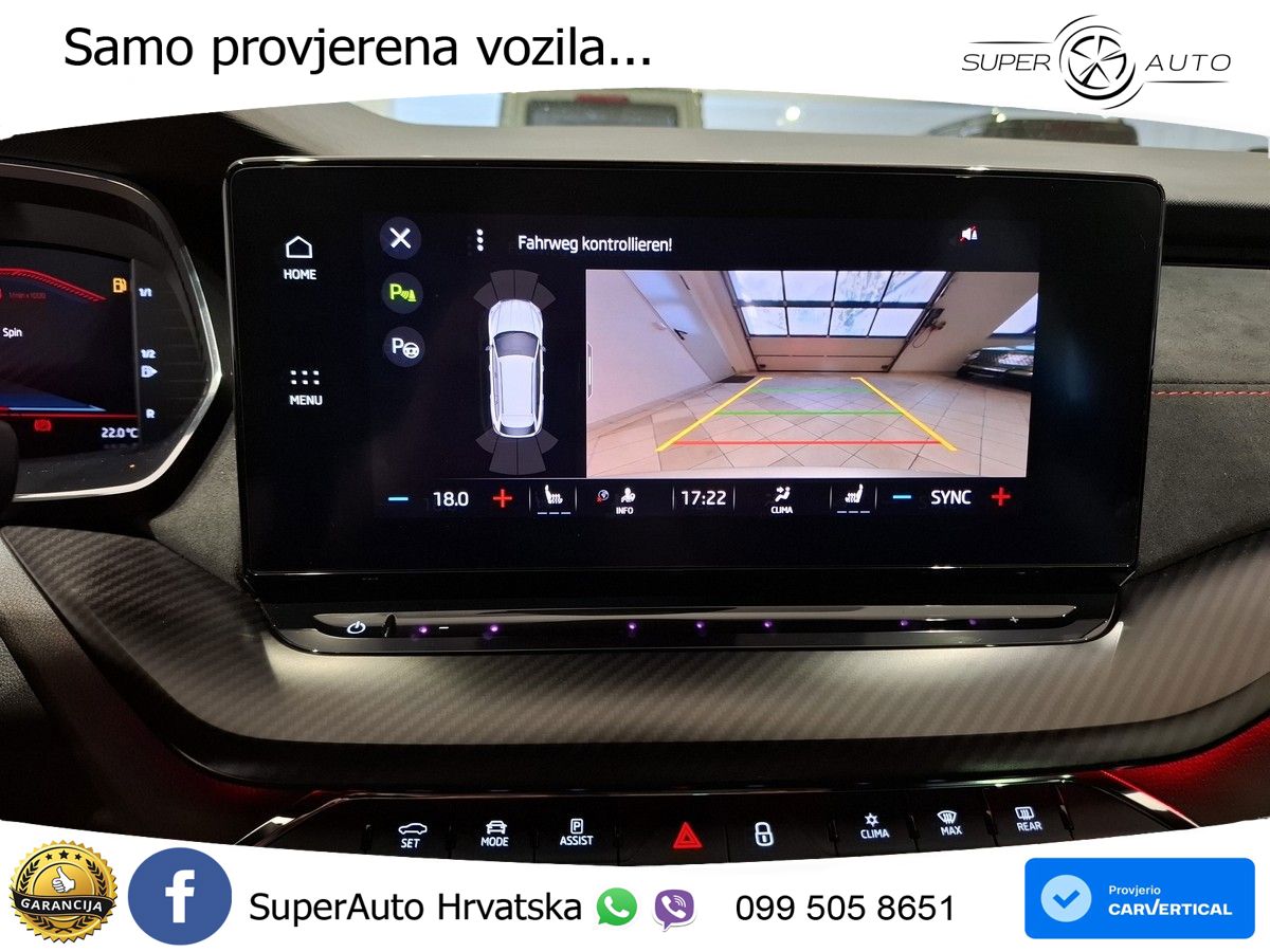 Škoda Octavia Combi RS 2.0 TSI (245 KS) DSG LED+GR SJED+ACC