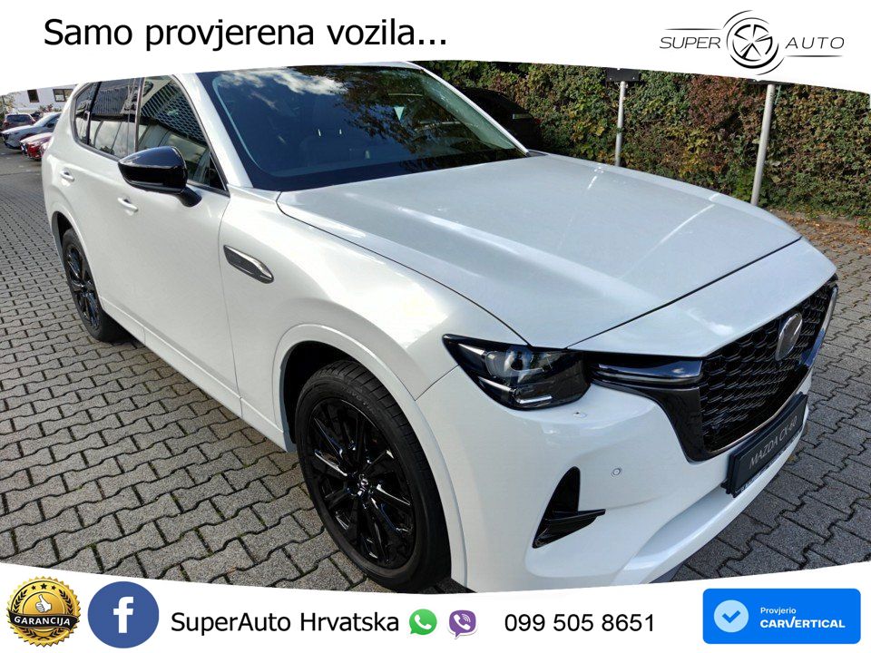 Mazda CX-60 3.3 e-Skyactiv D (254 KS) AWD Automatic MATRIX+GR SJED+KAM