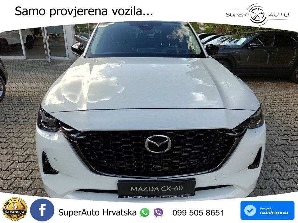 Mazda CX-60 3.3 e-Skyactiv D (254 KS) AWD Automatic MATRIX+GR SJED+KAM