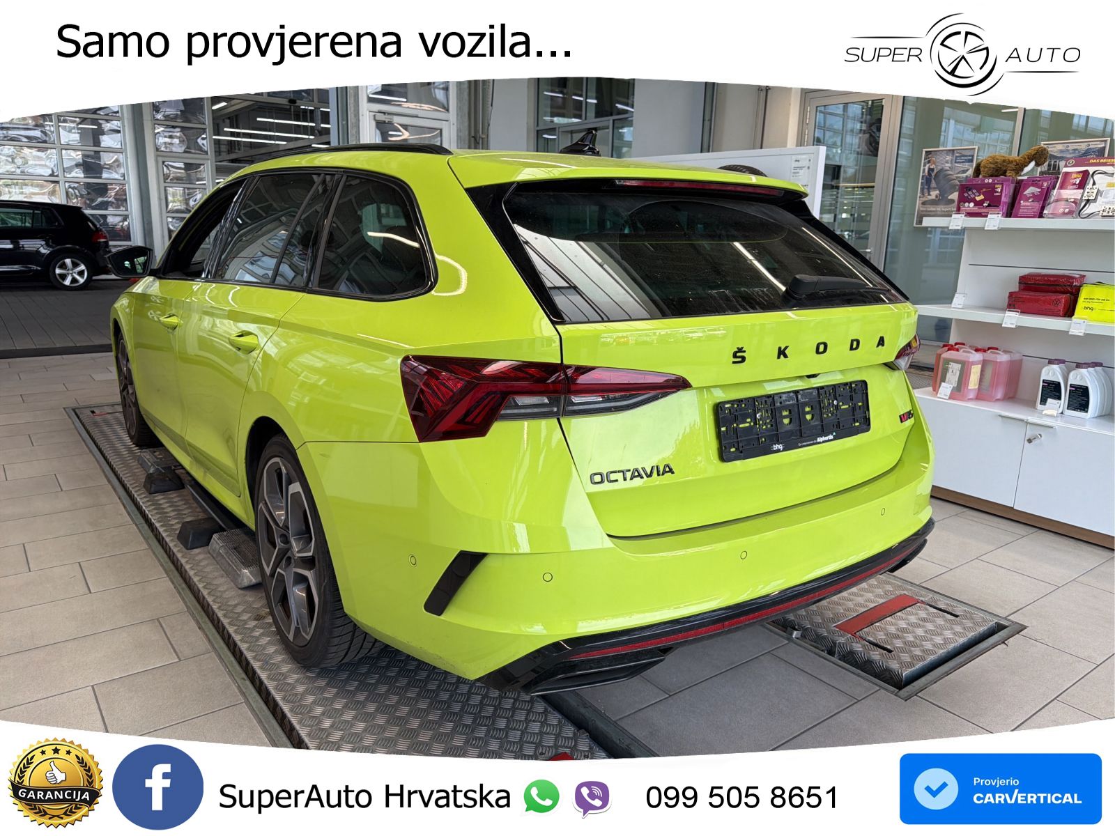 Škoda Octavia Combi RS 2.0 TSI (245 KS) DSG