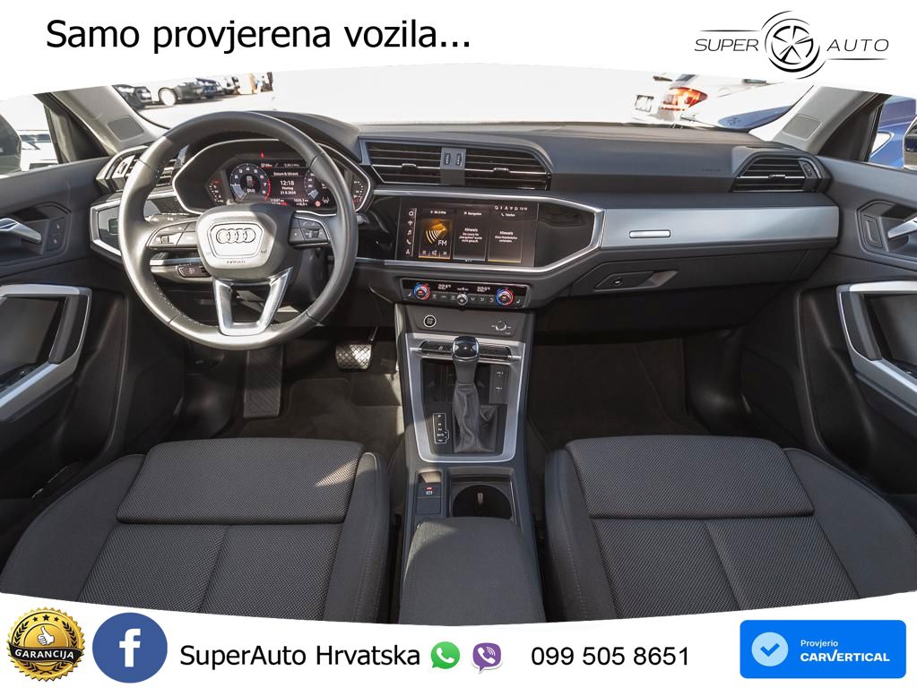 Audi Q3 35 TFSI (150 KS) S tronic advanced LED+GR SJED+ACC