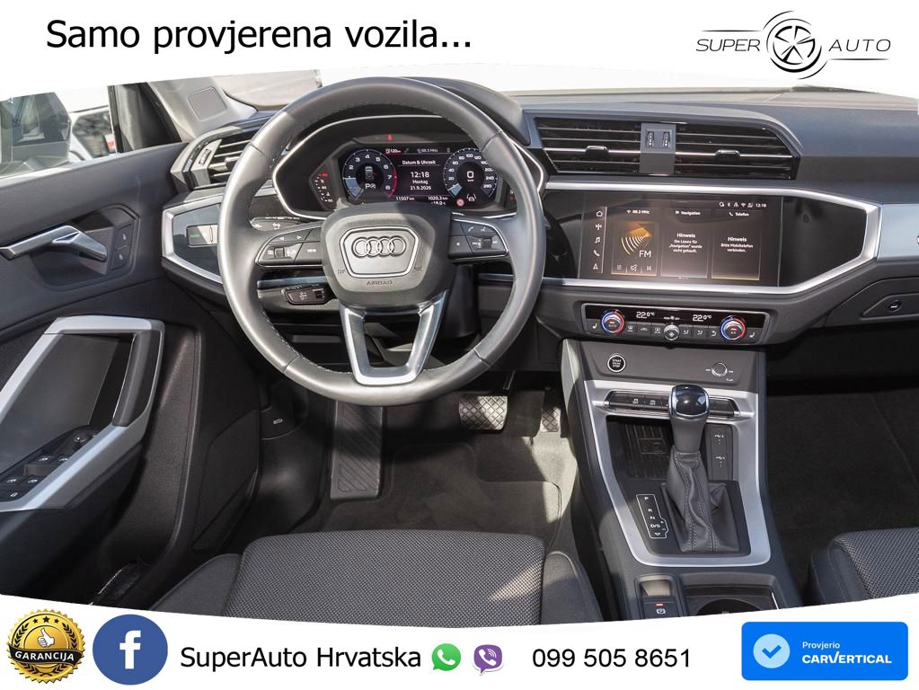 Audi Q3 35 TFSI (150 KS) S tronic advanced LED+GR SJED+ACC