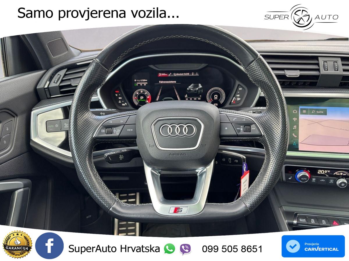 Audi Q3 40 TDI (200 KS) quattro S tronic S line