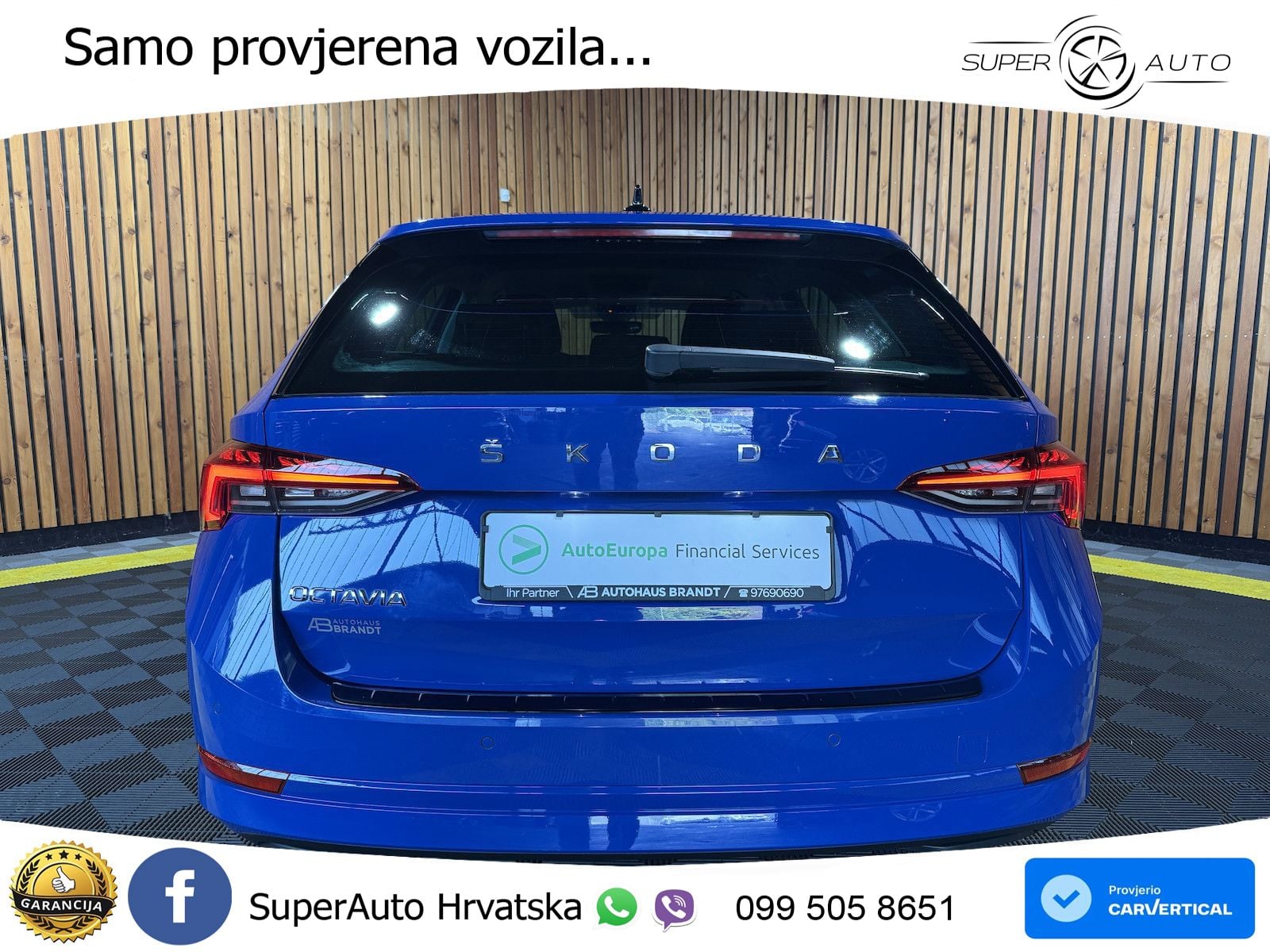 Škoda Octavia Combi 2.0 TDI (150 KS) DSG LED+GR SJED+ACC