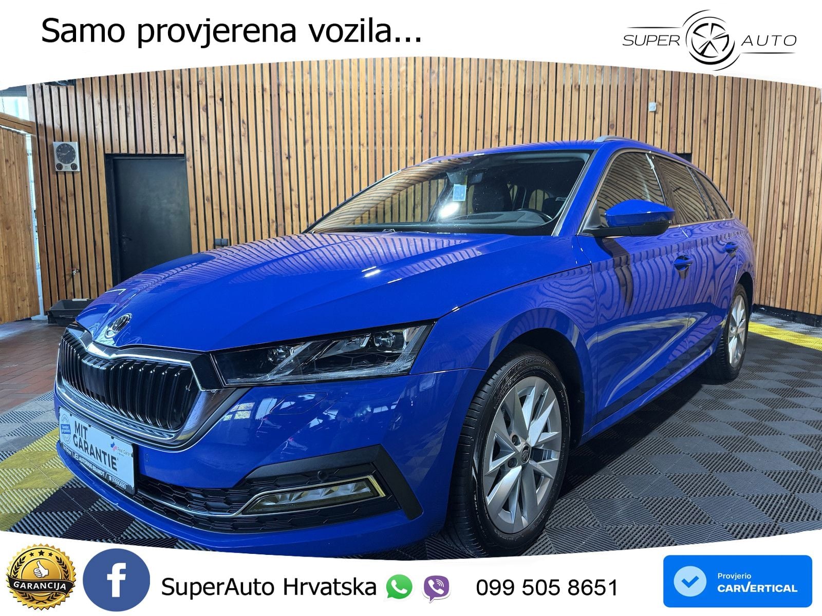 Škoda Octavia Combi 2.0 TDI (150 KS) DSG LED+GR SJED+ACC