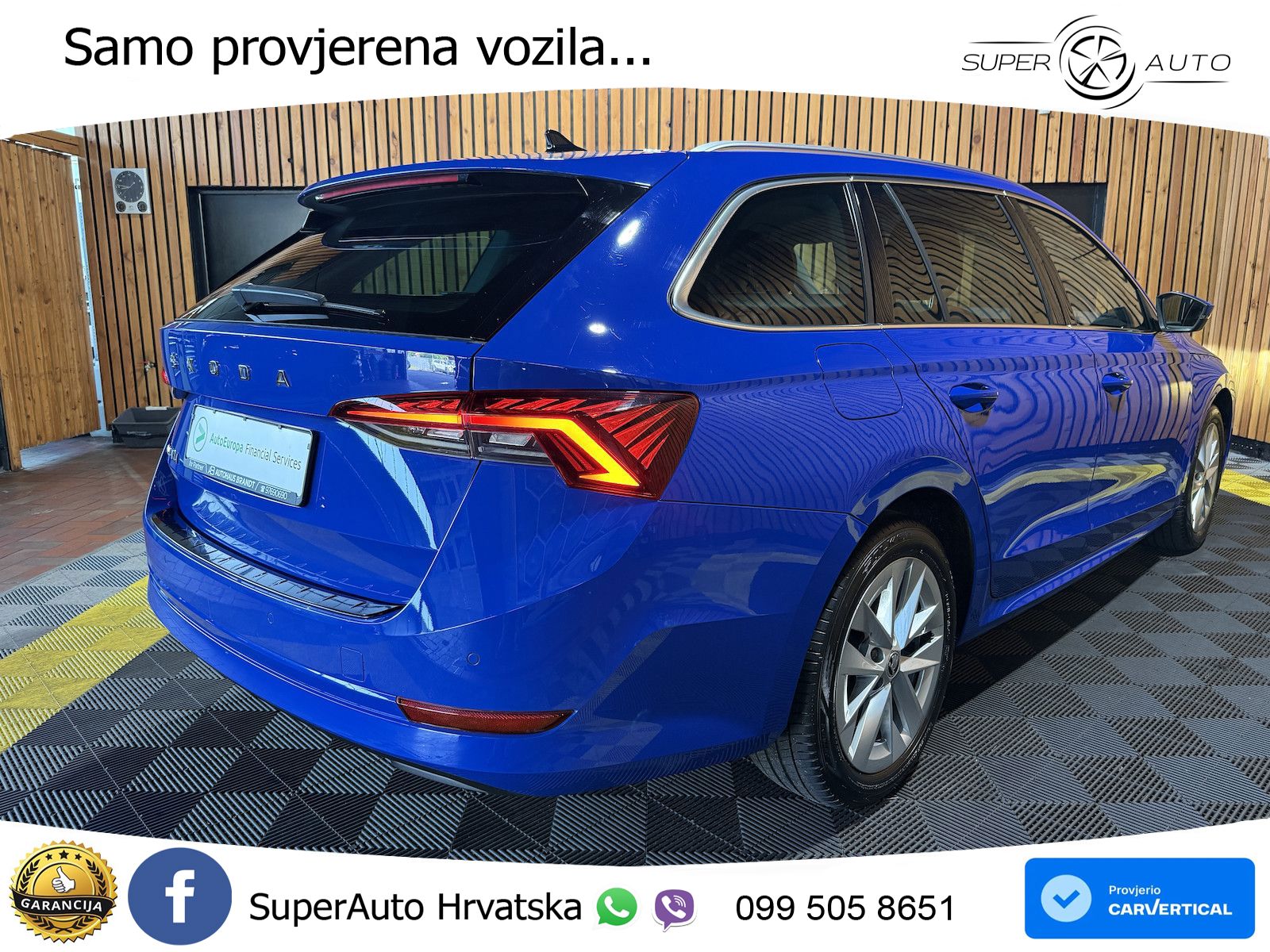 Škoda Octavia Combi 2.0 TDI (150 KS) DSG LED+GR SJED+ACC
