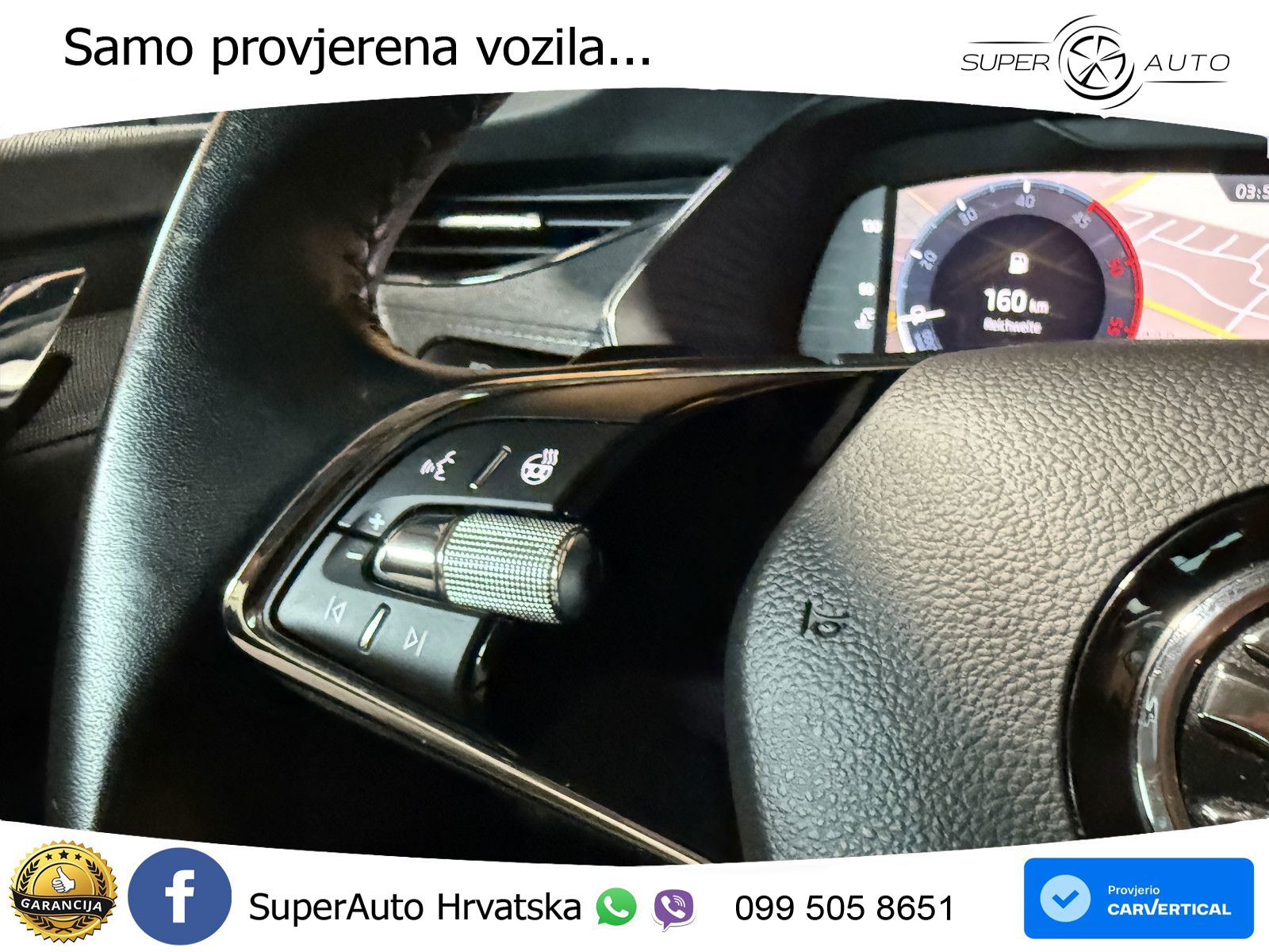 Škoda Octavia Combi 2.0 TDI (150 KS) DSG LED+GR SJED+ACC