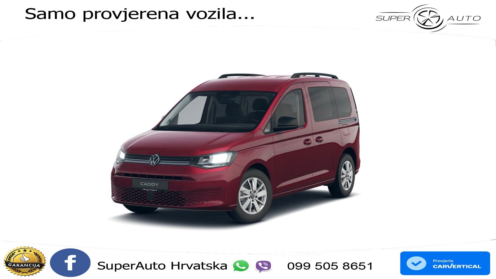 Volkswagen Caddy 1,5 TSI (Sitzhzg.+Klima+ACC) 116 KS