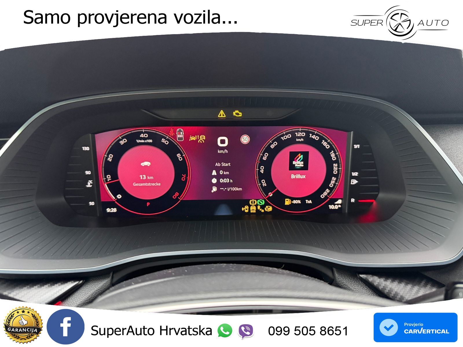 Škoda Octavia Combi RS 2.0 TSI (265 KS) DSG MATRIX+GR SJED+KAM
