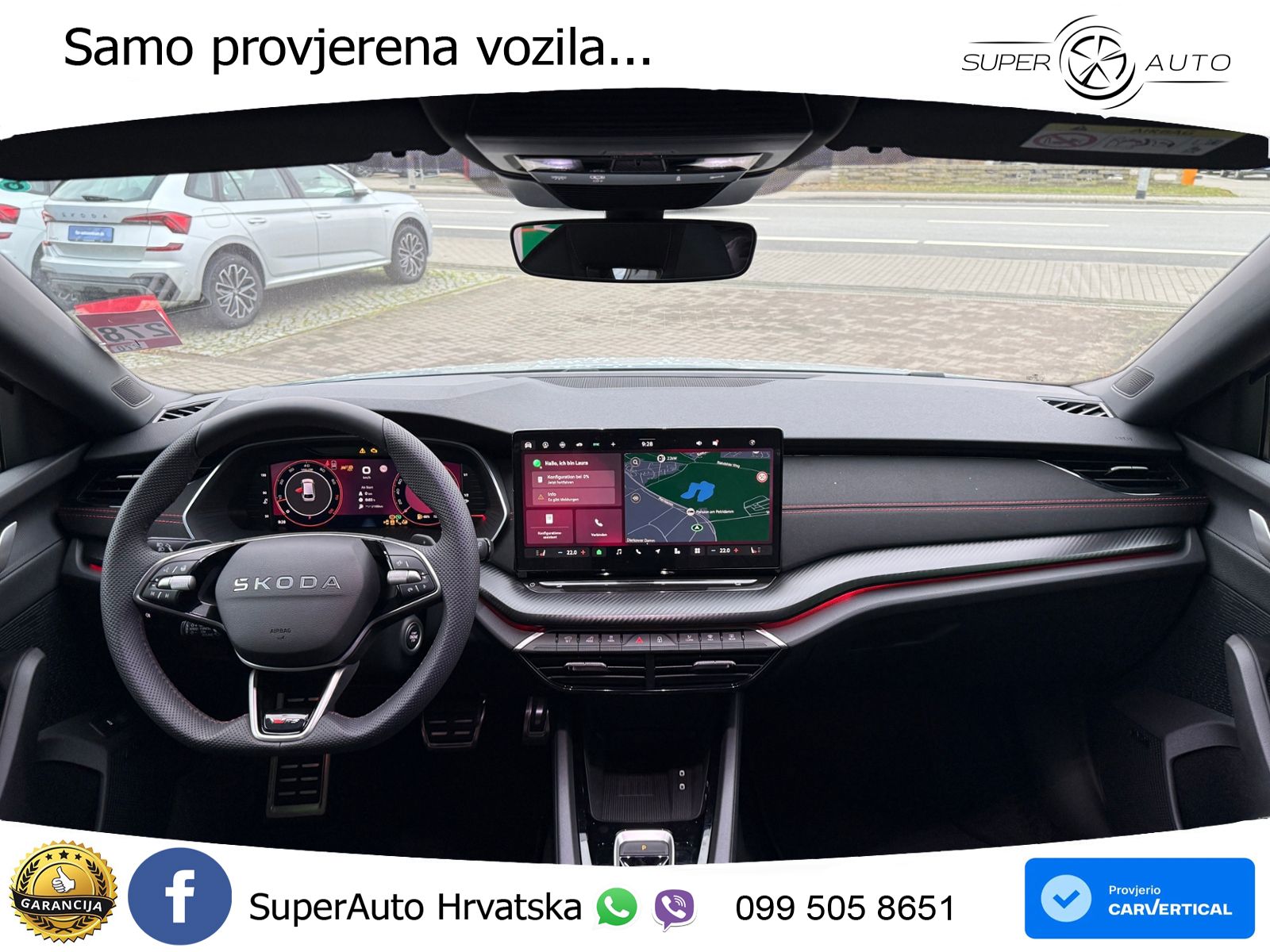 Škoda Octavia Combi RS 2.0 TSI (265 KS) DSG MATRIX+GR SJED+KAM