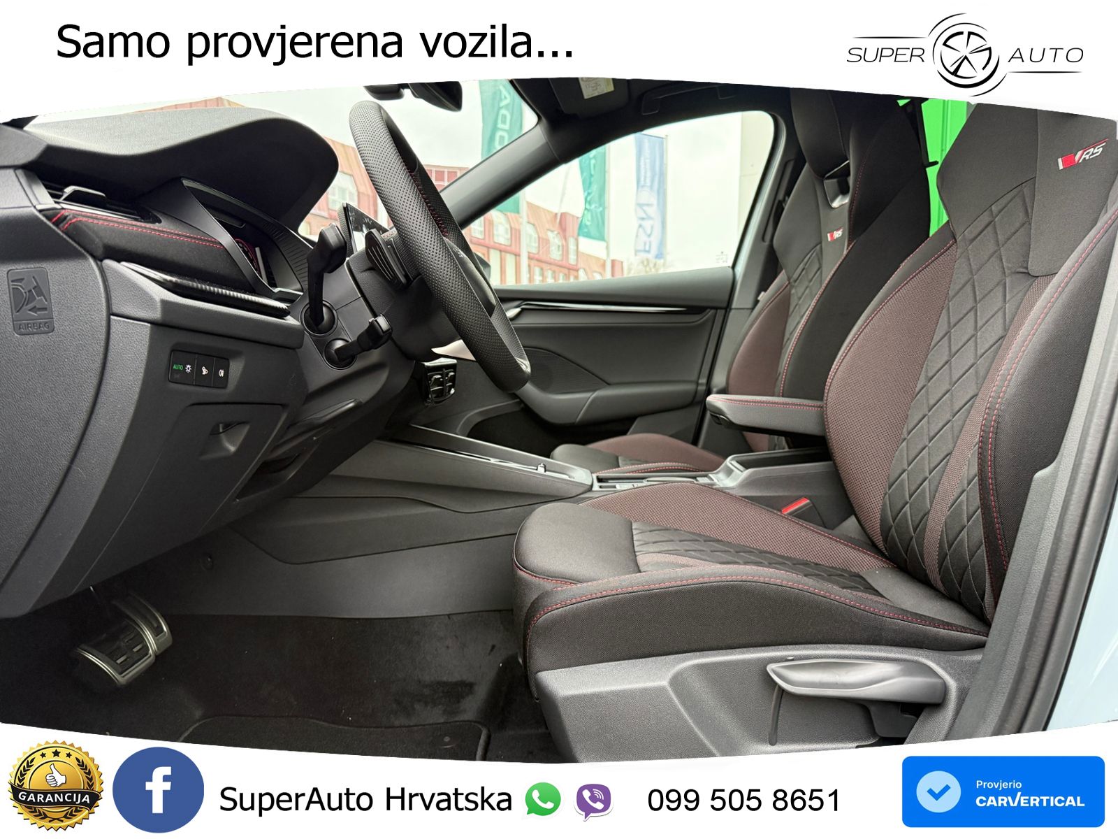 Škoda Octavia Combi RS 2.0 TSI (265 KS) DSG MATRIX+GR SJED+KAM