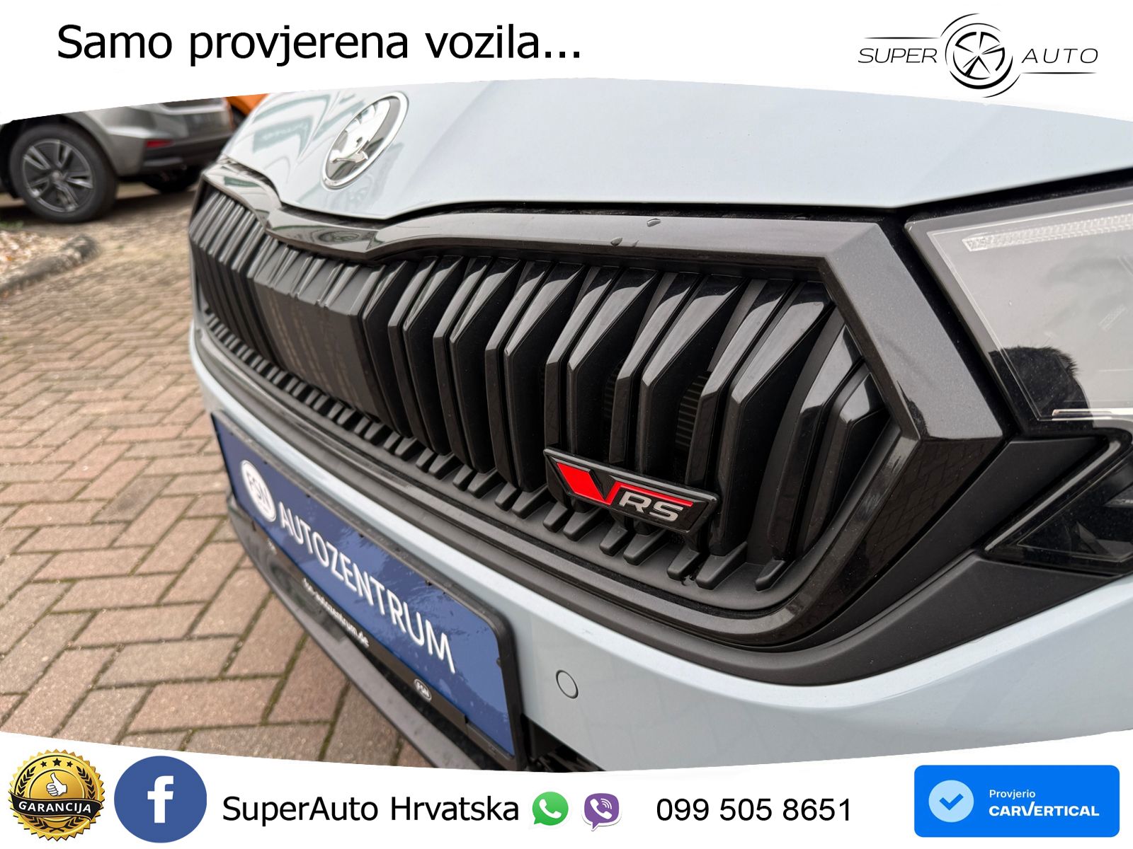 Škoda Octavia Combi RS 2.0 TSI (265 KS) DSG MATRIX+GR SJED+KAM