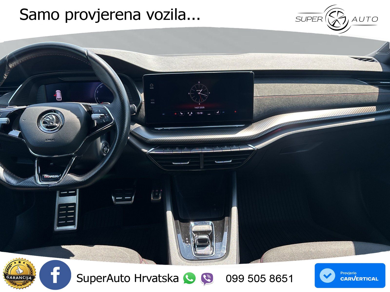 Škoda Octavia Combi RS 2.0 TDI (200 KS) DSG