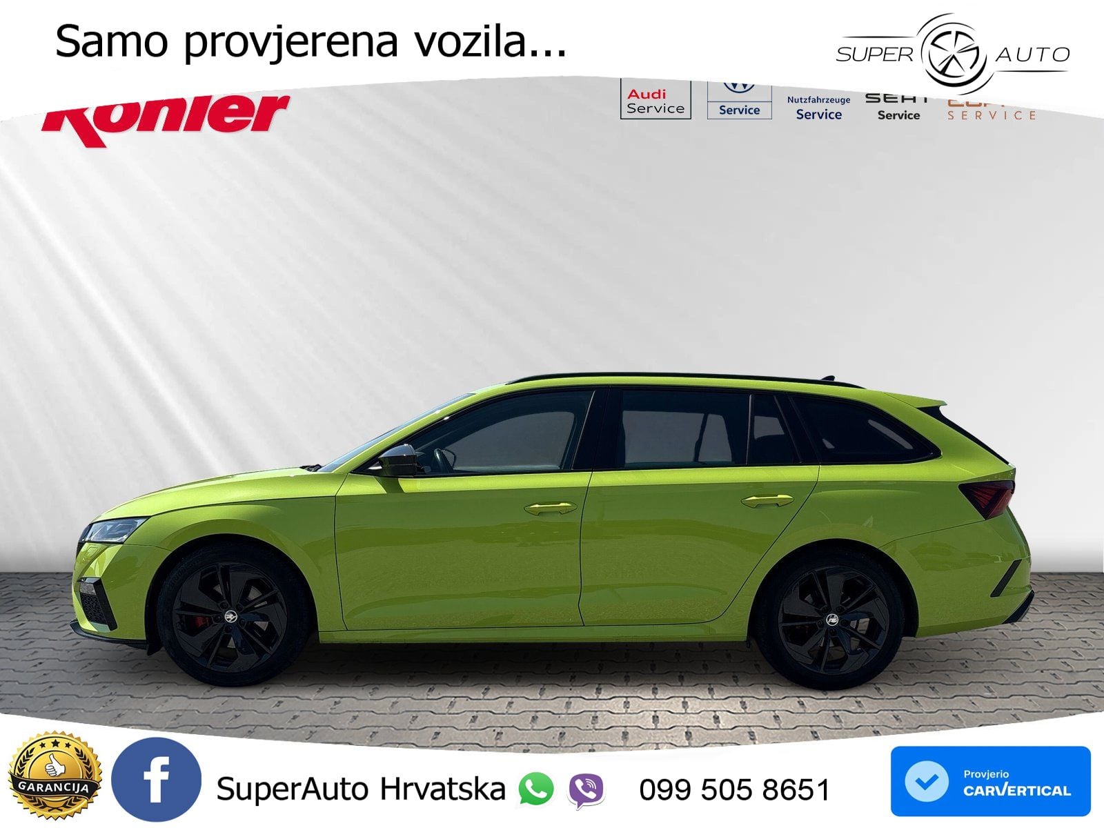 Škoda Octavia Combi RS 2.0 TDI (200 KS) DSG