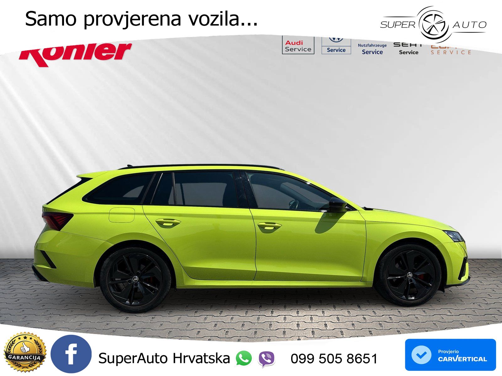Škoda Octavia Combi RS 2.0 TDI (200 KS) DSG